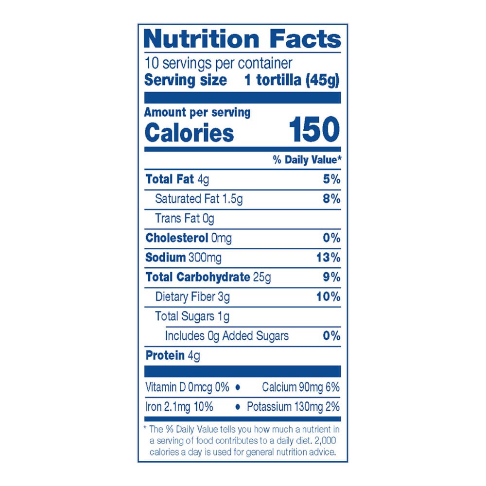 slide 2 of 4, Kroger® 100% Whole Wheat Tortillas Soft Taco, 10 ct