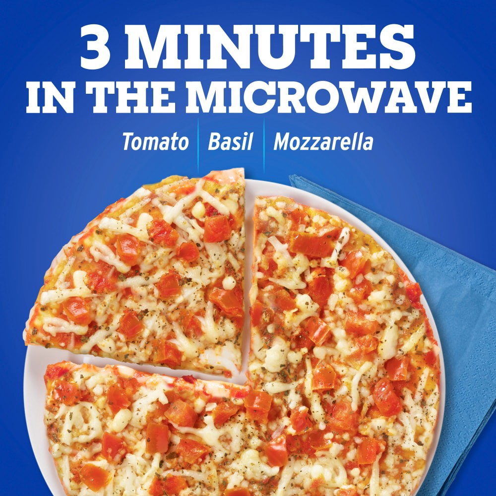 slide 2 of 4, Kroger® 3 Minute Margherita Microwave Pizza, 7.2 oz