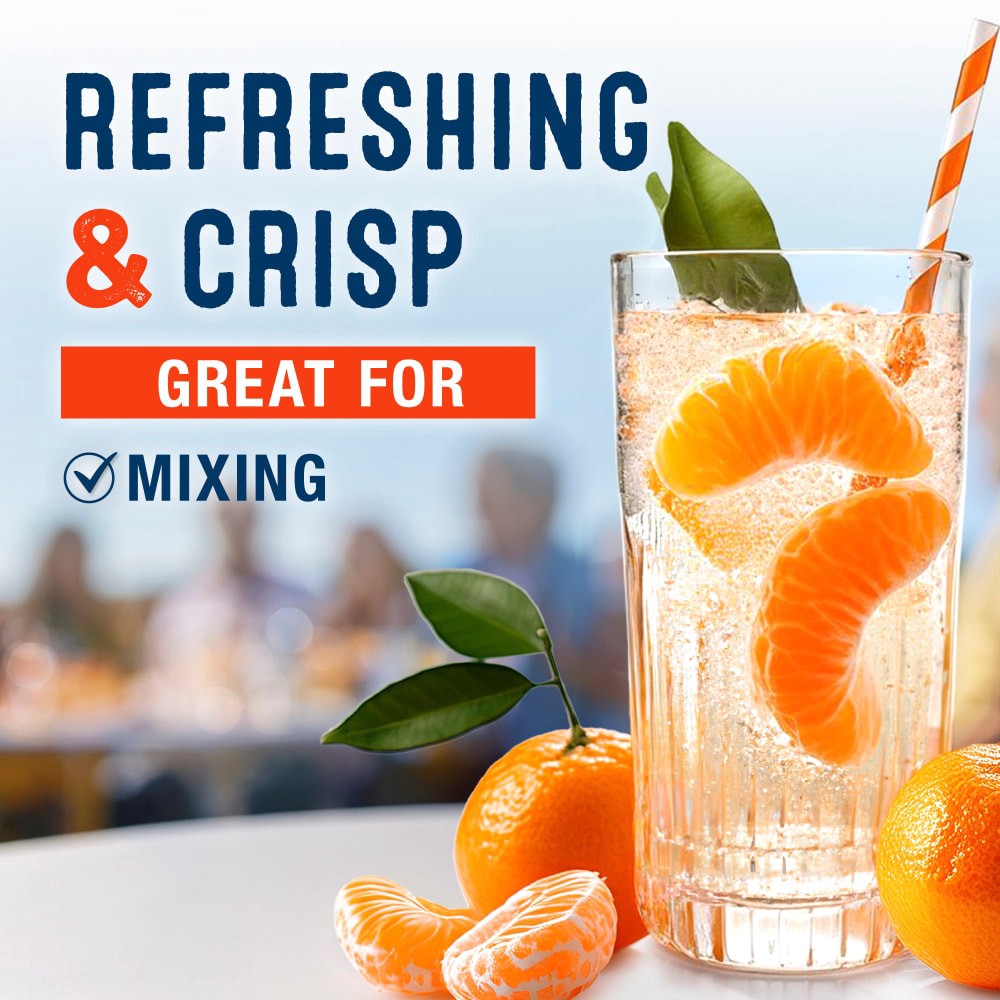 slide 2 of 4, Kroger® Caffeine Free Mandarin Orange Sparkling Water Cans, 12 ct; 12 fl oz