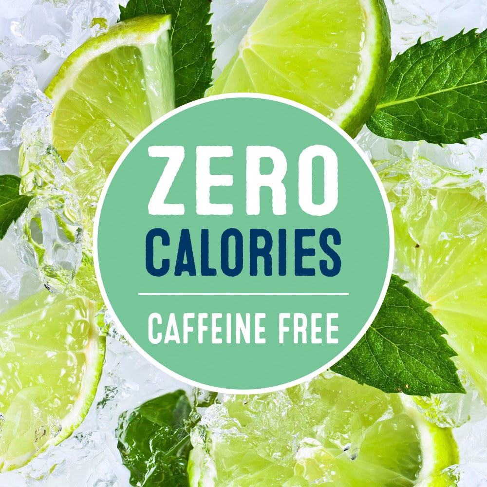 slide 3 of 4, Kroger® Non Alcoholic Mojito Sparkling Water Cans, 12 ct; 12 fl oz