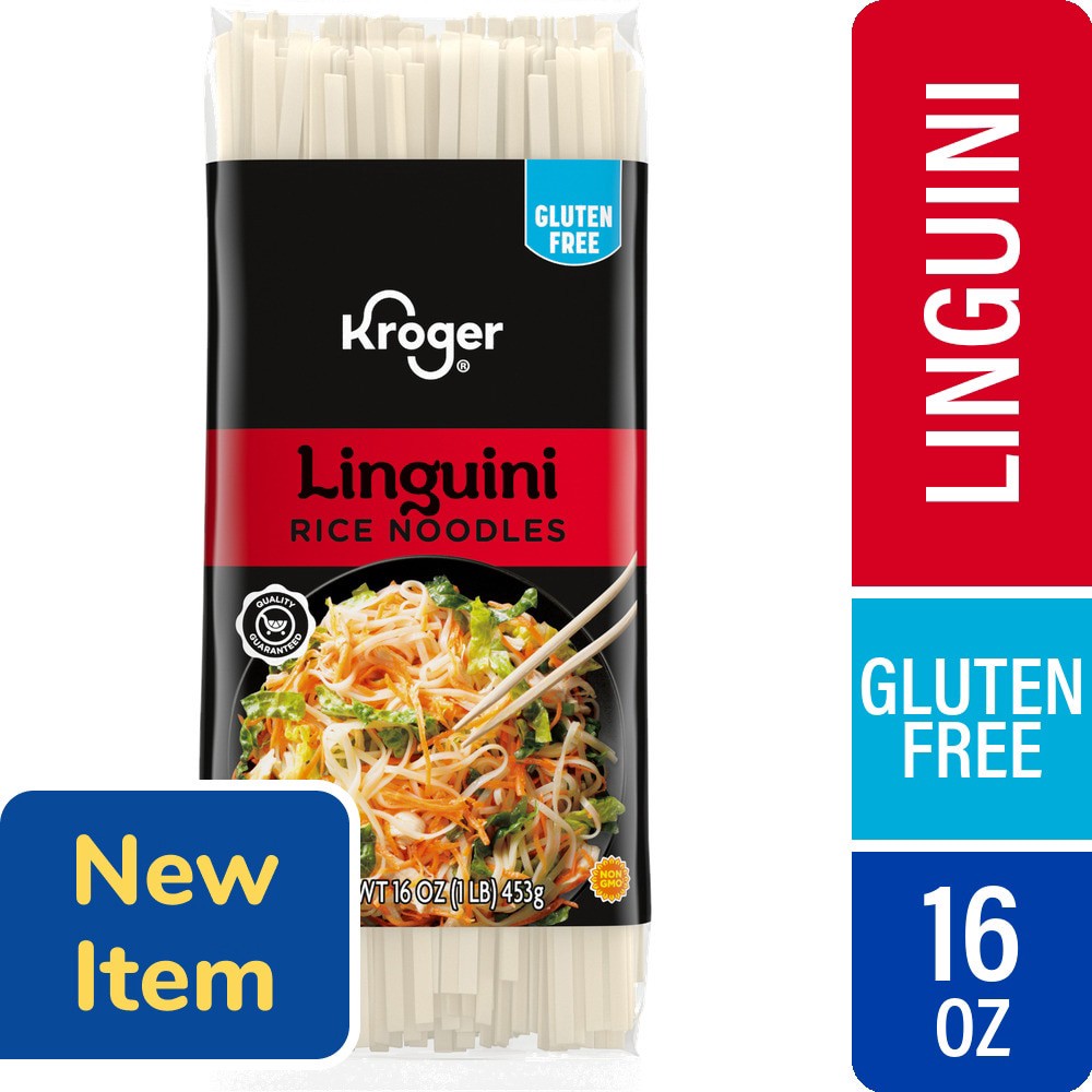 slide 1 of 1, Kroger® Linguine Rice Noodles, 16 oz