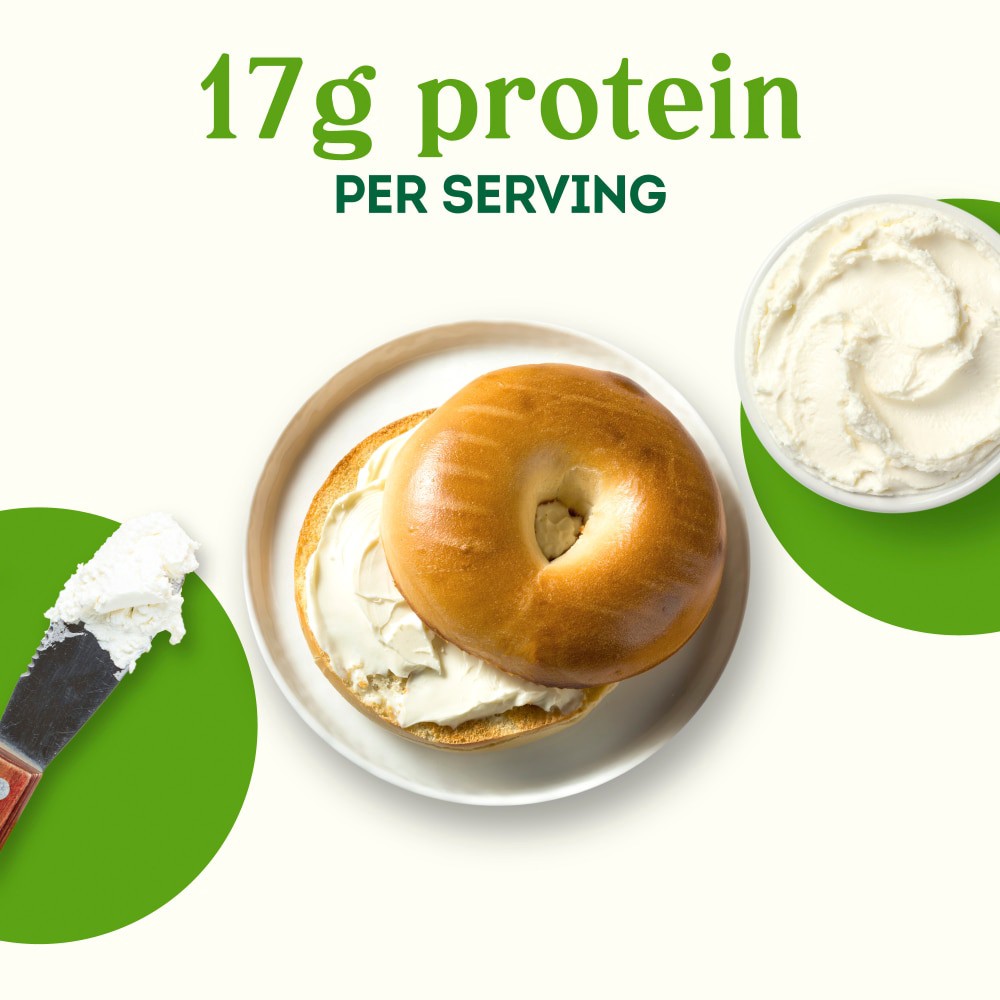 slide 3 of 5, Simple Truth® Protein Plain Bagels, 18 oz