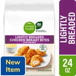 Simple Truth® Lightly Breaded Chicken Breast Bites