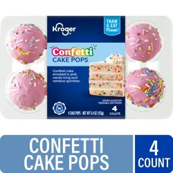 Kroger® Confetti Cake Pop, 4 ct
