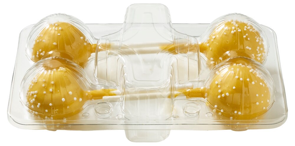 slide 2 of 3, Kroger Lemon Cake Pops, 4 ct / 5.4 oz, 4 ct
