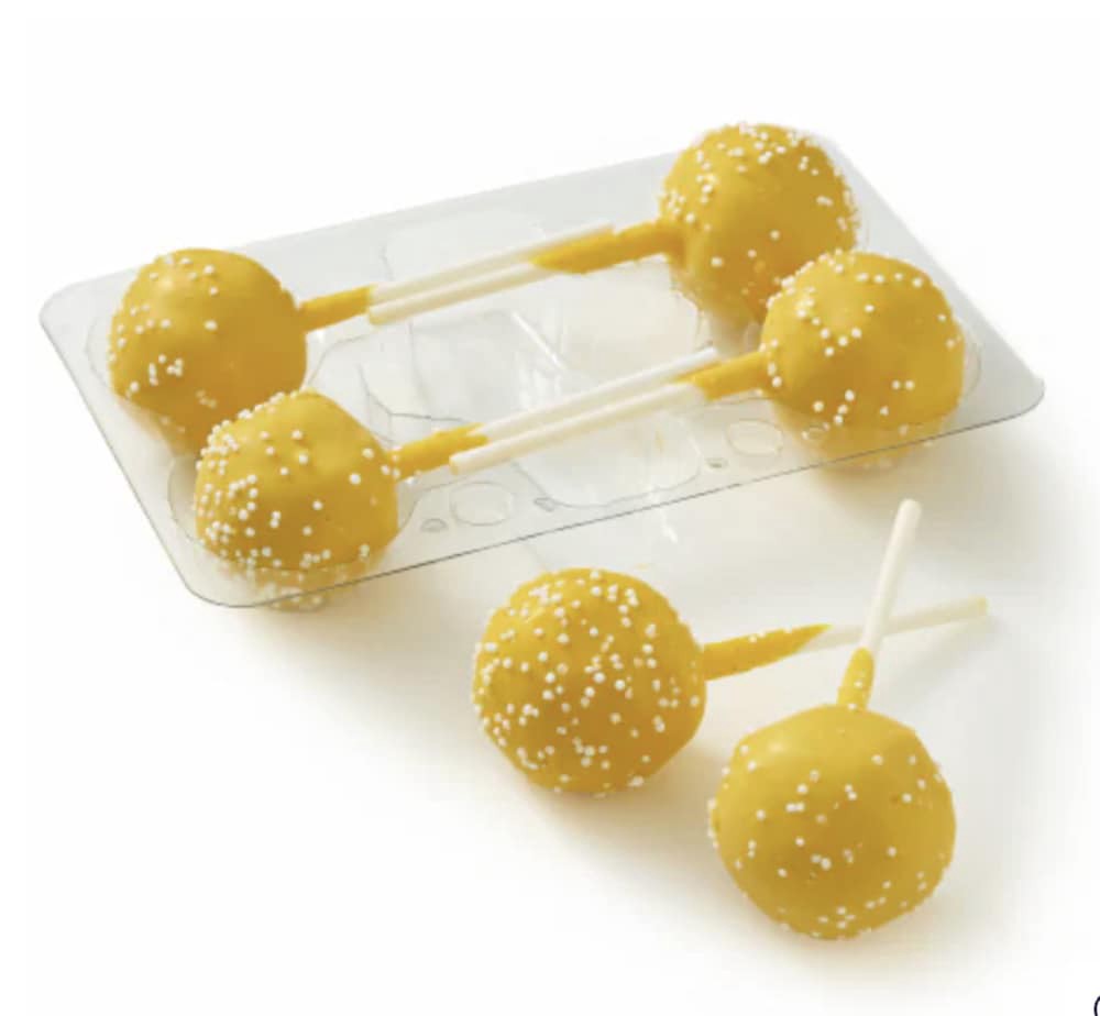 slide 3 of 3, Kroger Lemon Cake Pops, 4 ct / 5.4 oz, 4 ct