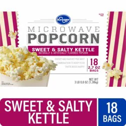 Kroger® Sweet and Salty Kettle Microwave Popcorn