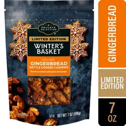 Private Selection® Winter's Basket Gingerbread Kettle Cooked Cashews