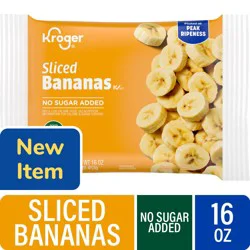 Kroger® Frozen Sliced Bananas, 16 oz