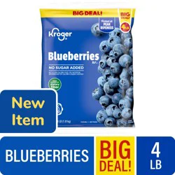 Kroger® Frozen Blueberries BIG DEAL!, 64 oz