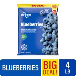 Kroger® Frozen Blueberries BIG DEAL!, 4 lb