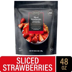 Private Selection® Frozen Sliced Strawberries, 48 oz