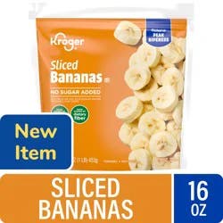 Kroger® Frozen Sliced Bananas