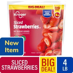 Kroger® Sliced Strawberries BIG DEAL!