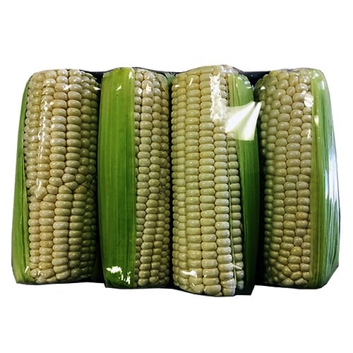 slide 1 of 1, Harris Teeter Packaged White Corn, 1 ct