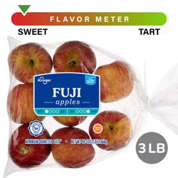 Harris Teeter Farmers Market Fuji Apples - 3 Pound Bag