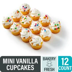 Bakery Fresh Goodness Mini Vanilla Cupcakes