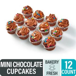 Bakery Fresh Goodness Mini Chocolate Cupcakes