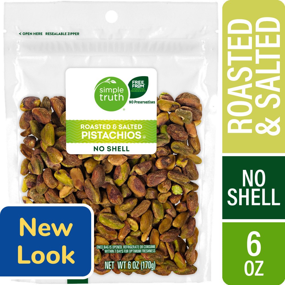 slide 4 of 4, Simple Truth Pistachios 6 oz, 6 oz