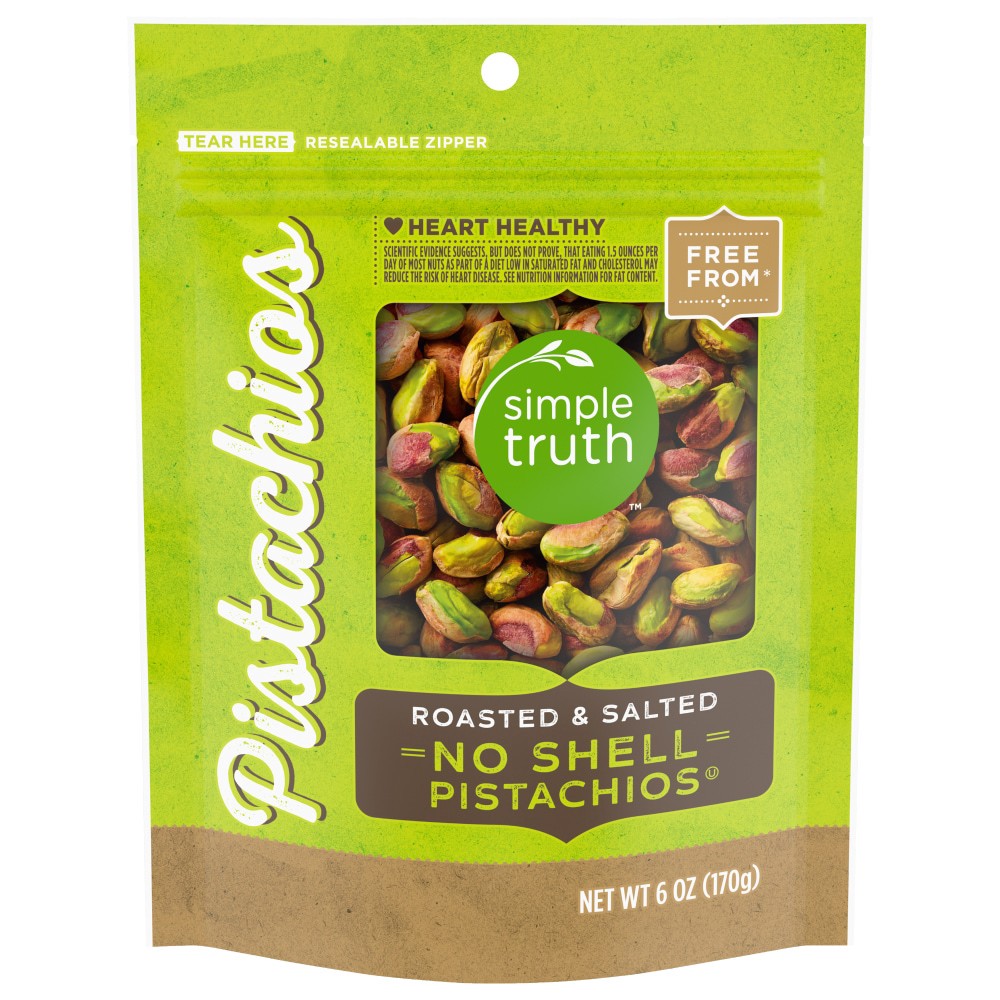 slide 2 of 2, Simple Truth Pistachios 6 oz, 6 oz