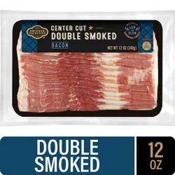 Private Selection Center Cut Double Smoked Bacon