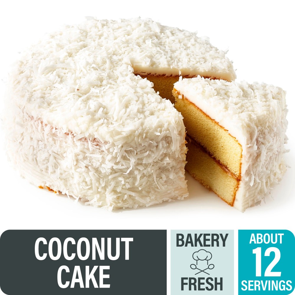 slide 3 of 4, Bakery Fresh Goodness Coconut Double Layer Cake, 41 oz