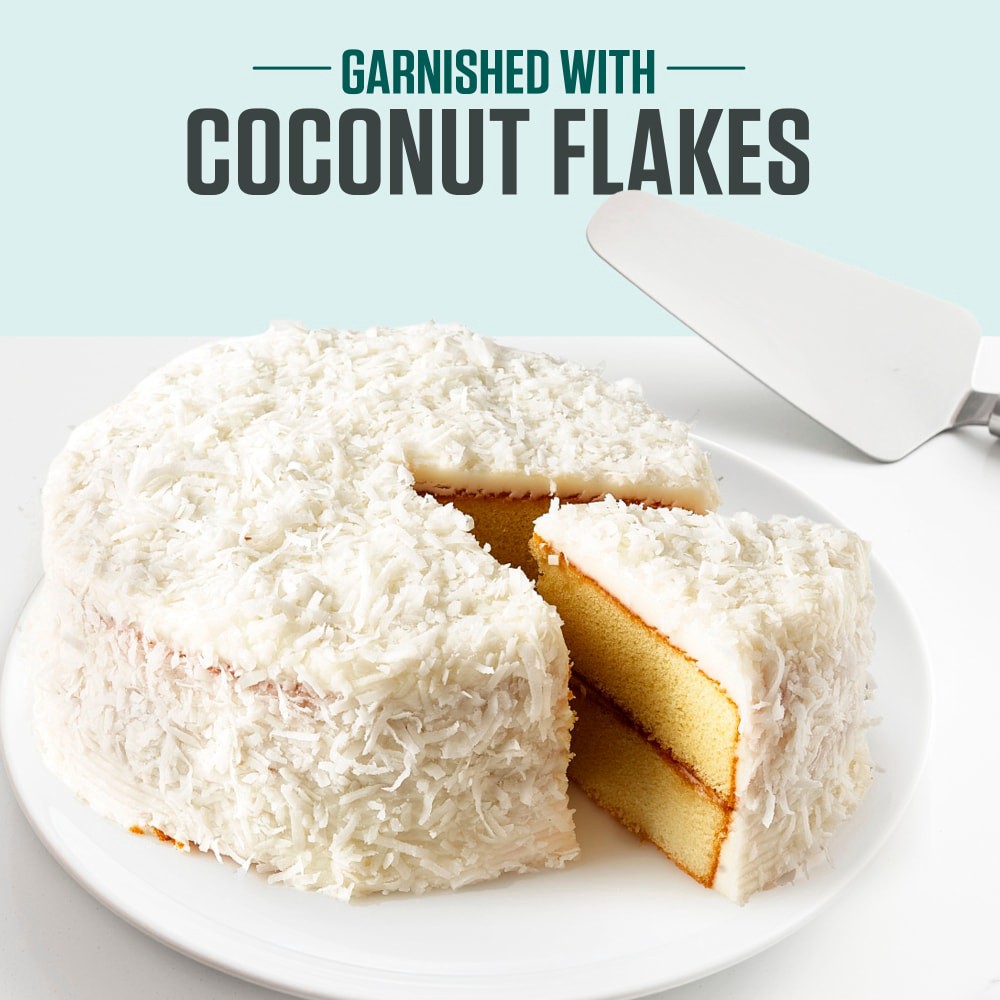slide 4 of 4, Bakery Fresh Goodness Coconut Double Layer Cake, 41 oz
