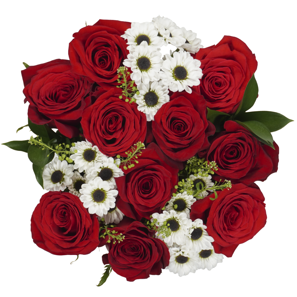 slide 1 of 1, Bloom Haus Classic Rose Bouquet - Red, 15 ct