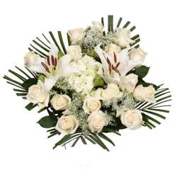 Bloom Haus™ Lovely Rose Bouquet - White