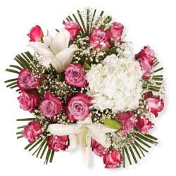 Bloom Haus Lavender Lovely Rose Fresh Flower Bouquet, 26 - 27-stem
