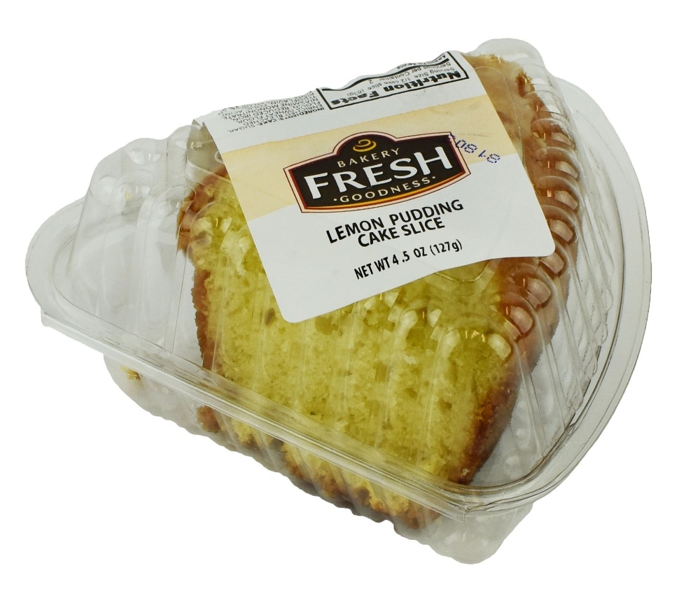 slide 1 of 1, Bakery Fresh Goodness Lemon Pudding Cake Slice, 4.5 oz