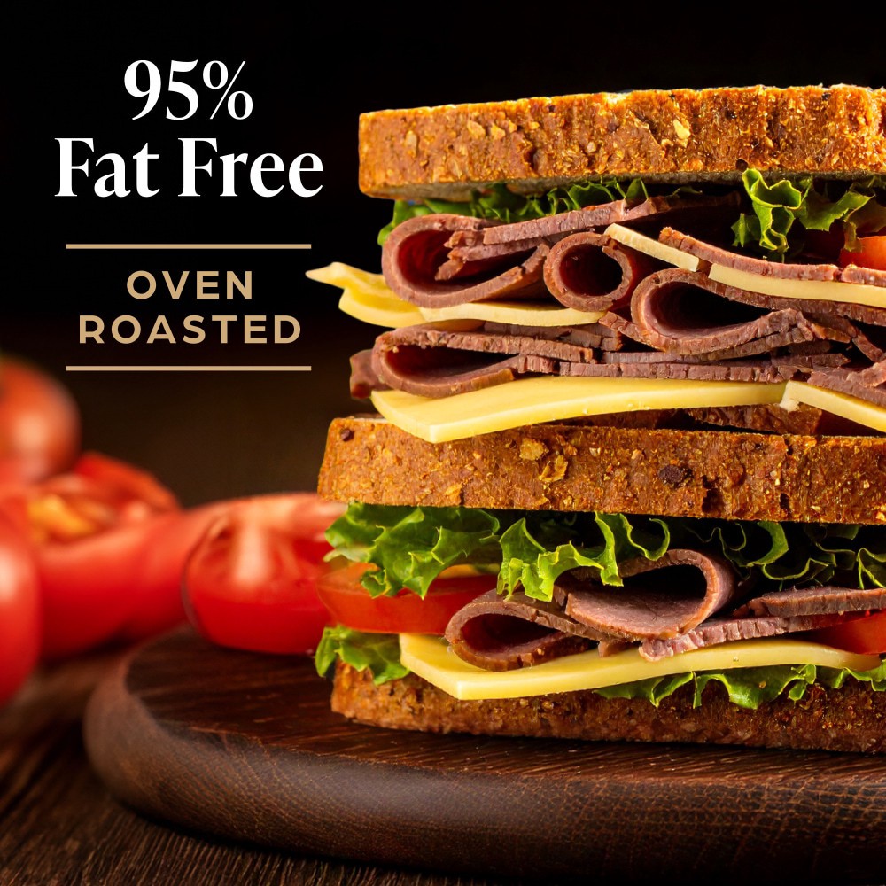 slide 4 of 4, Private Selection Deli Sliced Top Round Roast Beef, 7 oz