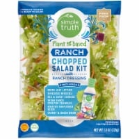 slide 1 of 1, Simple Truth Plant Based Ranch Chopped Salad Kit With Ranch Dressing, 7.8 oz