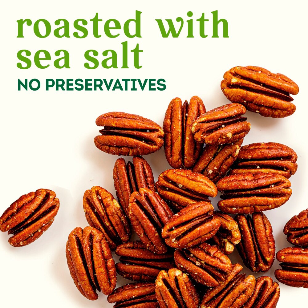 slide 2 of 4, Simple Truth Sea Salt Roasted Pecans, 12 oz
