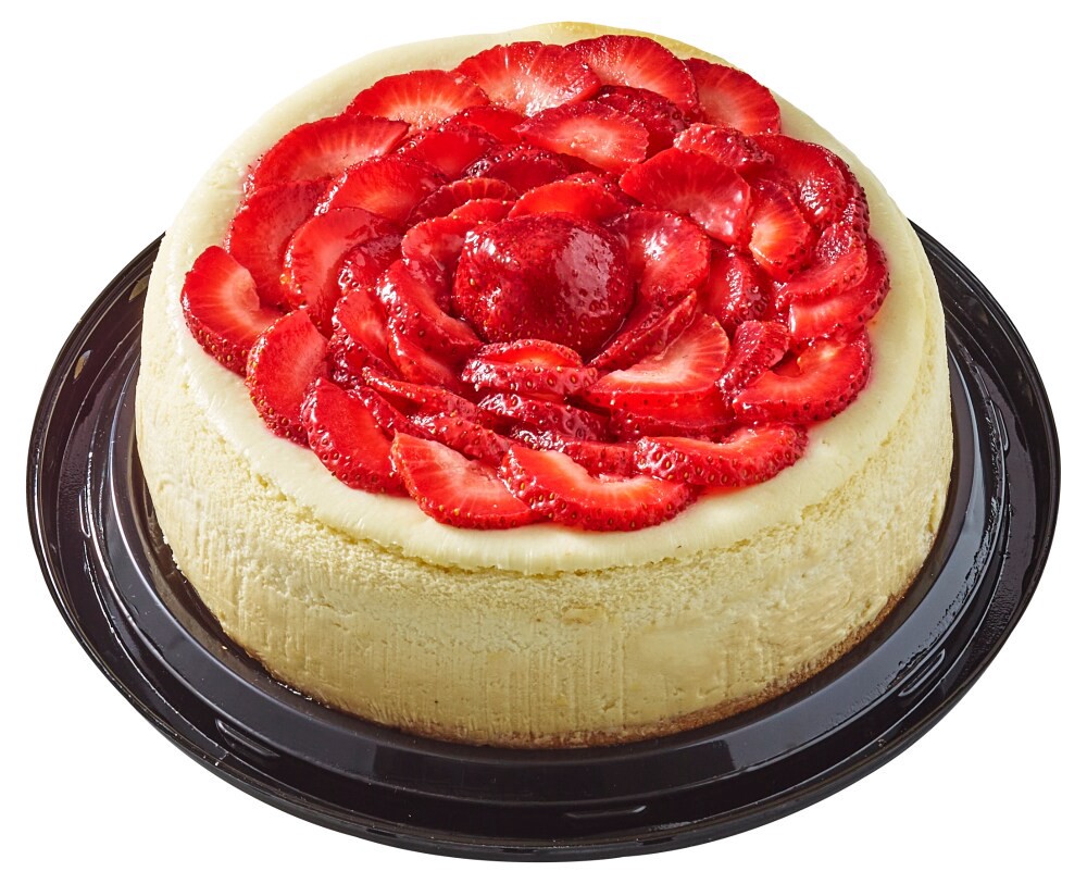 slide 2 of 3, Private Selection Strawberry Cheesecake, 3 lb