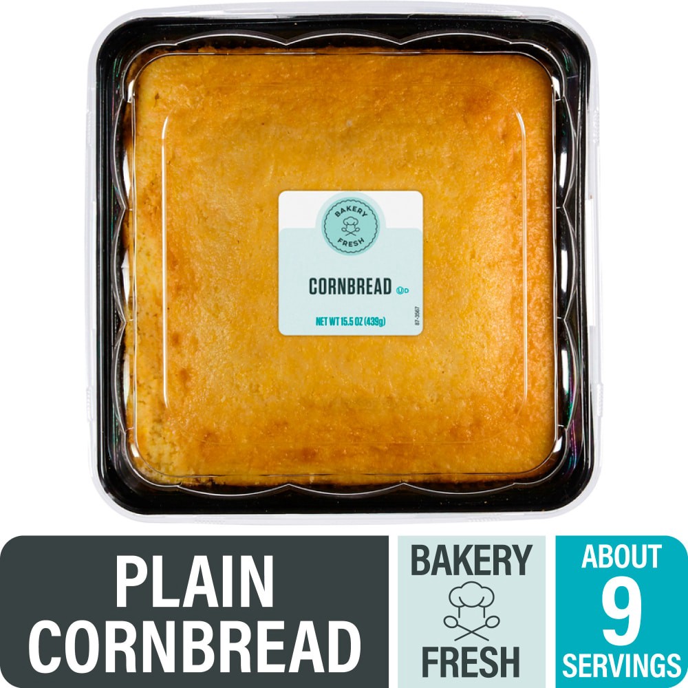 slide 2 of 4, Bakery Fresh Goodness Cornbread Square, 16 oz
