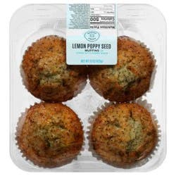 Bakery Fresh Goodness Baker Cheesey Fresh Goodness Lemon Poppy Seed Muffins 15 oz