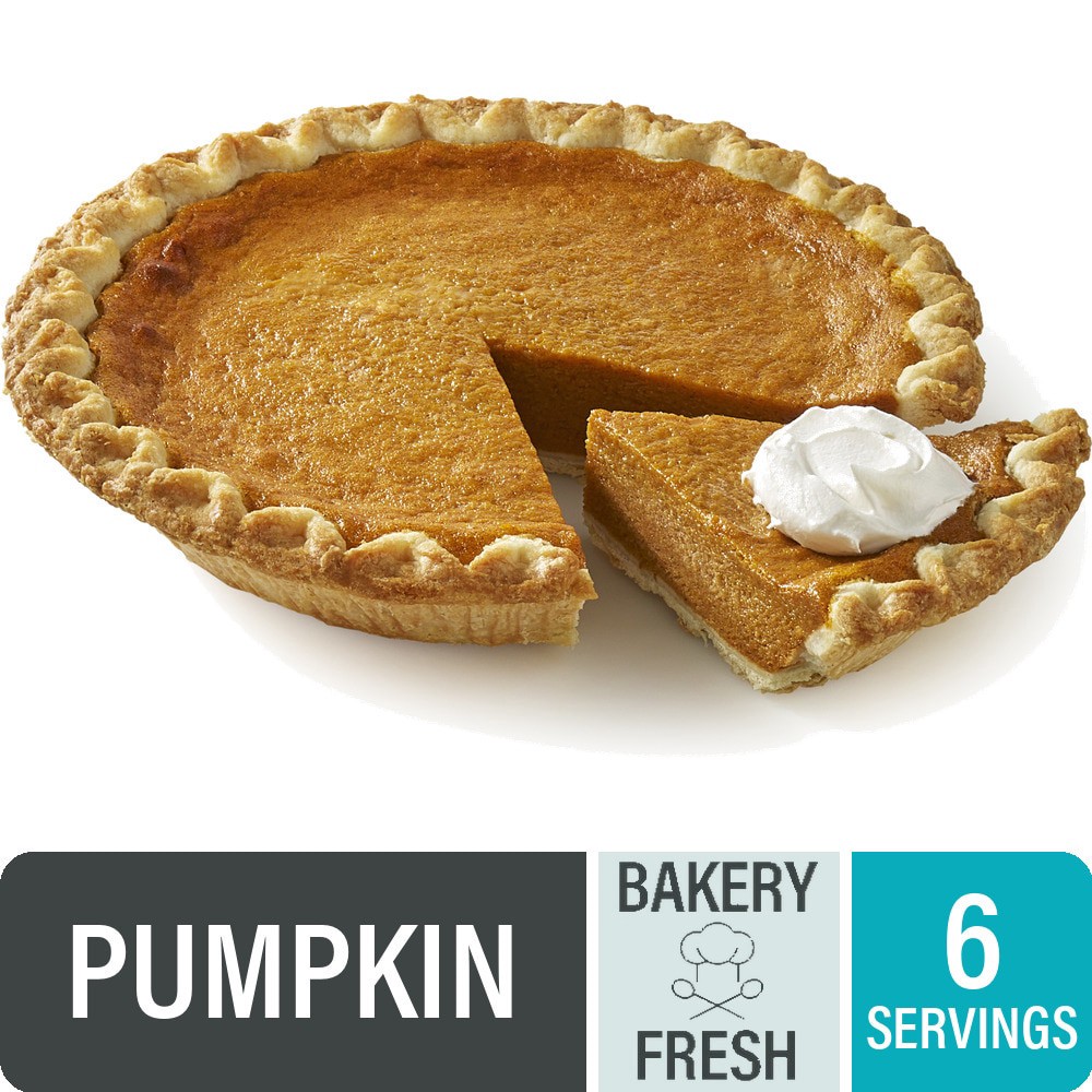 slide 1 of 2, Bakery Fresh Goodness Pumpkin Pie, 8 in
