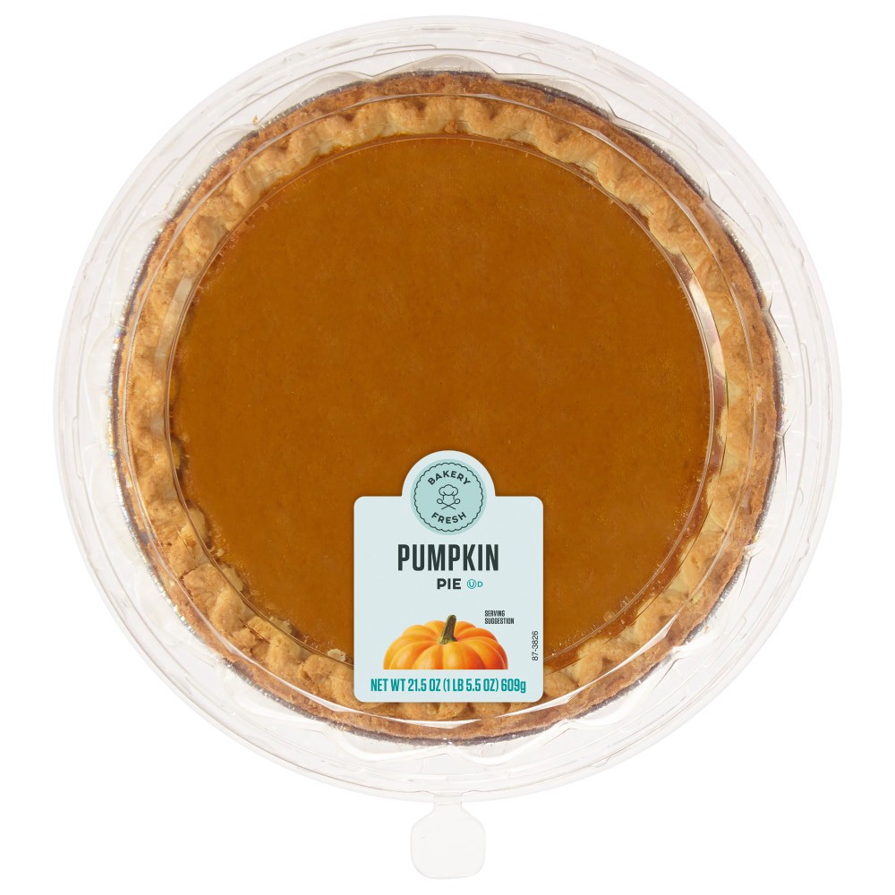 slide 1 of 2, Bakery Fresh Goodness Pumpkin Pie, 8 in