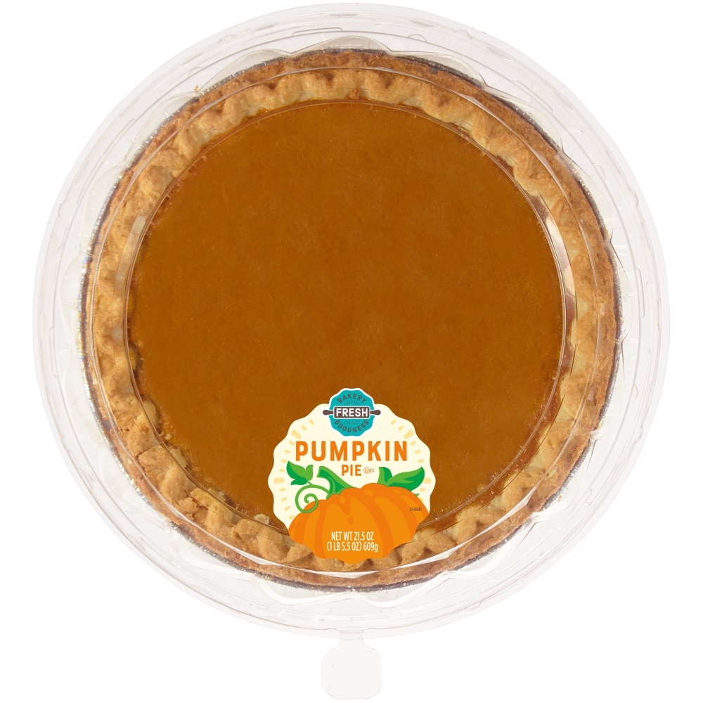 slide 1 of 2, Bakery Fresh Goodness Pumpkin Pie, 8 in