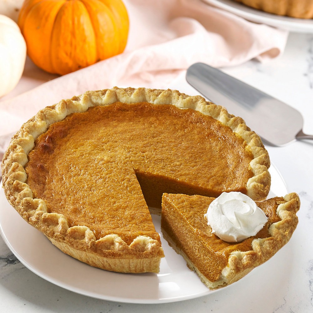 slide 2 of 2, Bakery Fresh Goodness Pumpkin Pie, 8 in