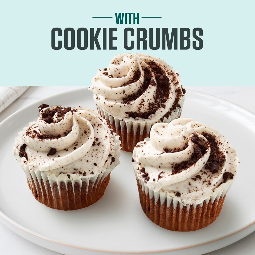 slide 2 of 4, Bakery Fresh Goodness Cookies And Creme Cupcakes, 6 ct