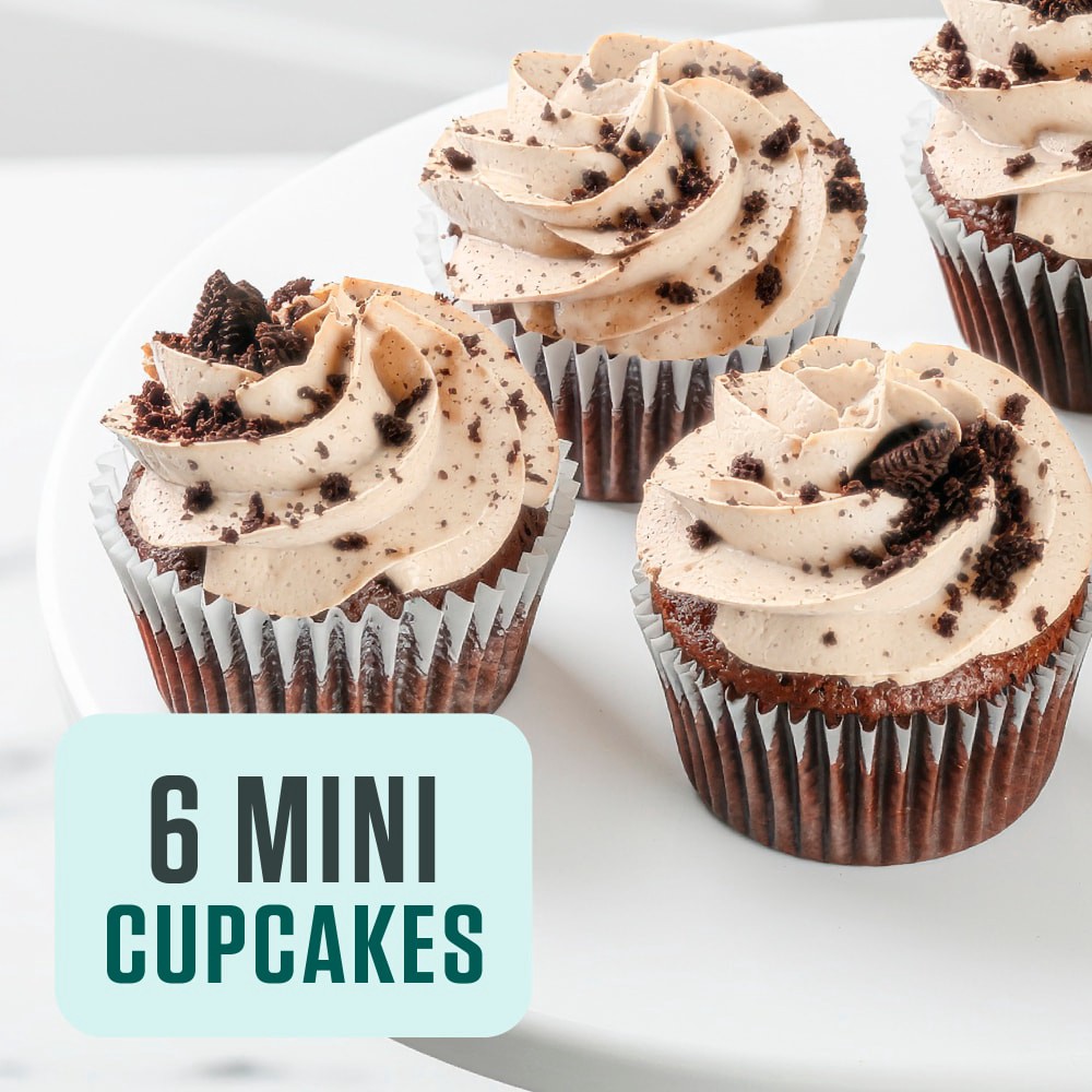 slide 4 of 4, Bakery Fresh Goodness Cookies And Creme Cupcakes, 6 ct