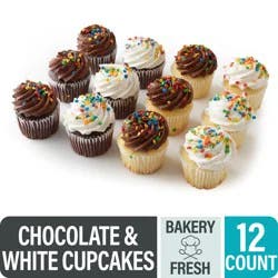 Bakery Fresh Goodness Chocolate & White Cupcakes