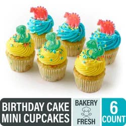 Bakery Fresh Goodness Dinosaur Cupcakes