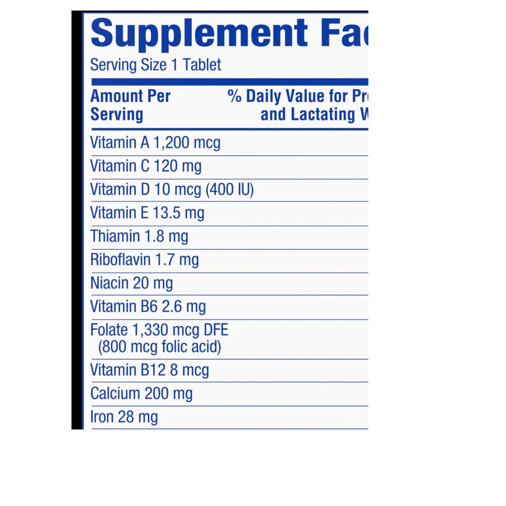 slide 5 of 6, Kroger Prenatal Vitamins, 100 ct