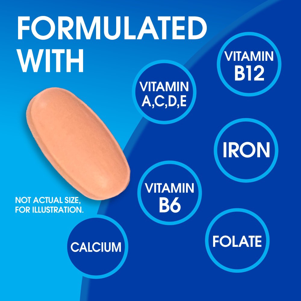slide 4 of 6, Kroger Prenatal Vitamins, 100 ct