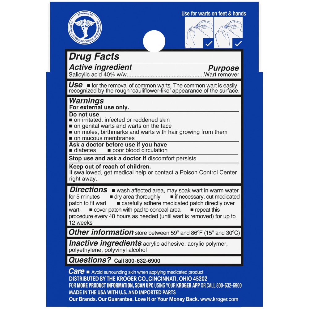 slide 2 of 5, Kroger Medicated Wart Remover, 0.25 oz