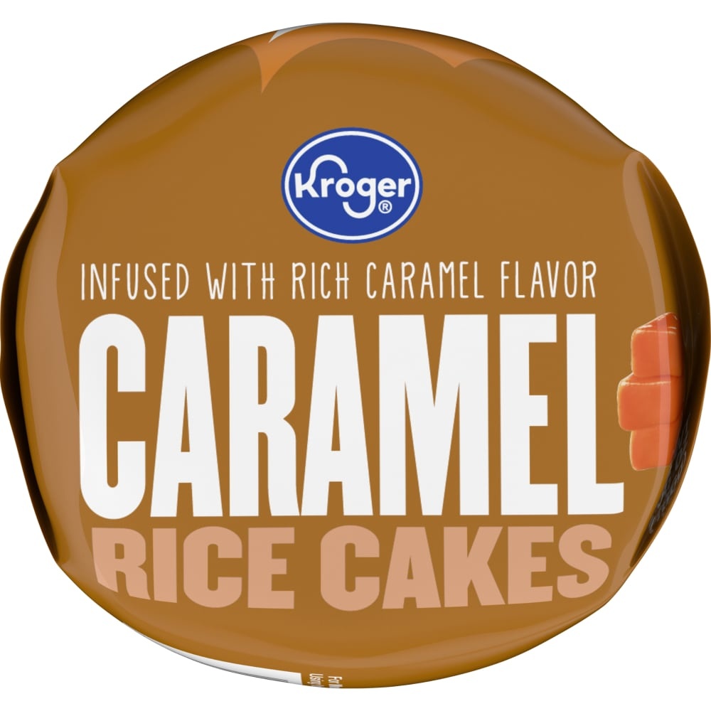 slide 4 of 5, Kroger Caramel Rice Cakes, 6.5 oz