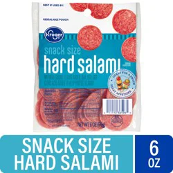 Kroger Snack Size Hard Salami
